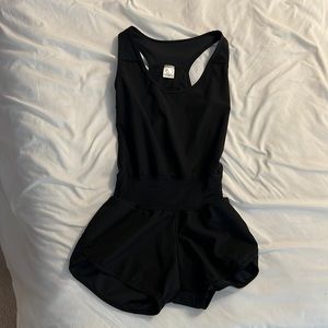 Black YL Five Dancewear One Piece